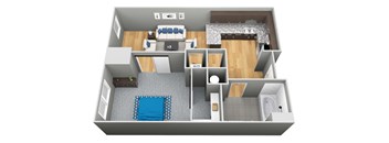 The Weber Floor Plan 3D - The Corvina