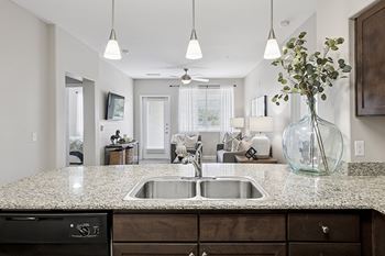 Granite countertops - First and Main Apartments