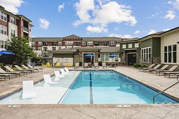 Resort-style, heated saltwater pool - Enclave at Cherry Creek