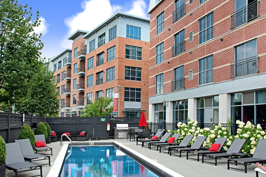 The Sheffield SoNo heated swimming pool