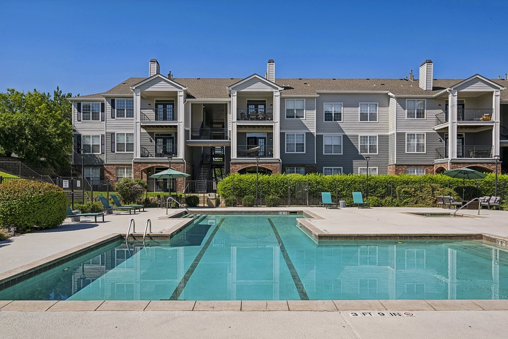Resident resort-style swimming with large sunning deck - Emmersyn at Lone Tree