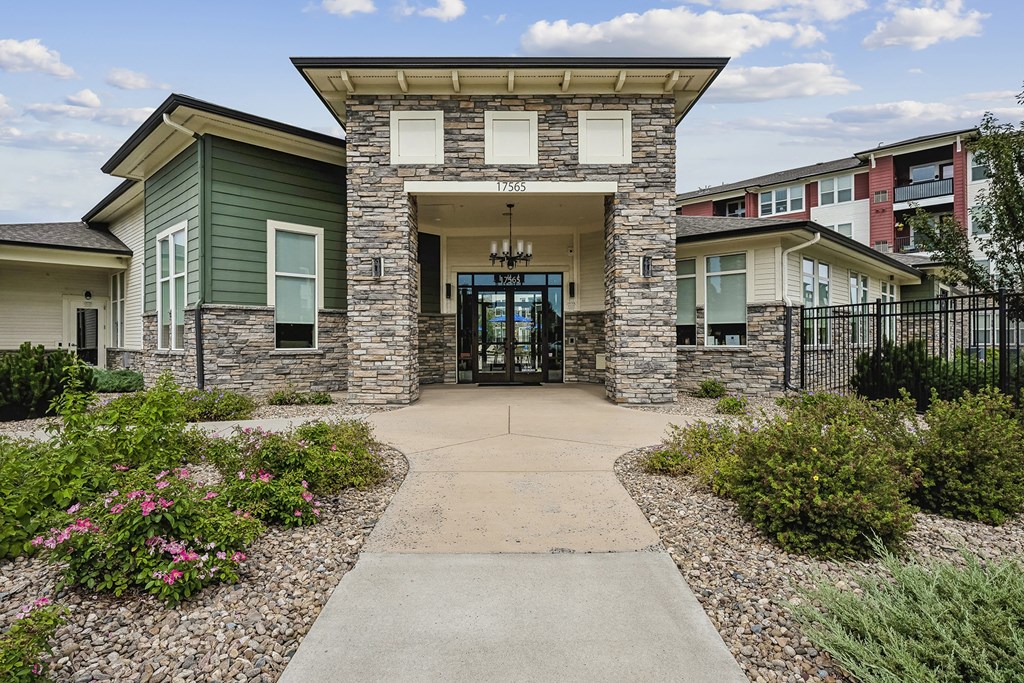 Leasing office entryway - Enclave at Cherry Creek