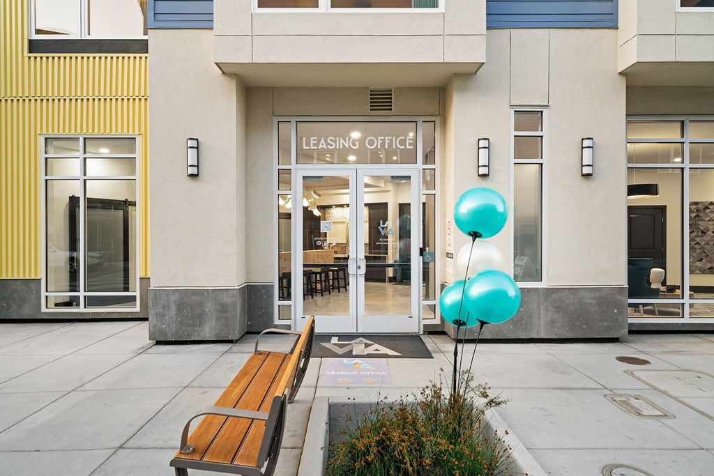 Leasing center for La Via Apartments