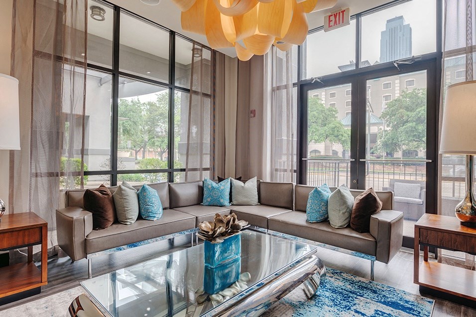 3000 Sage - Clubhouse with large windows and lovely views