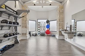 Yoga and stretching room - Grand Centennial Apartments