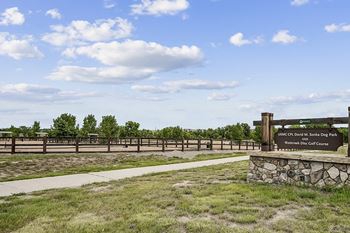 6-acre dog park next door - Enclave at Cherry Creek