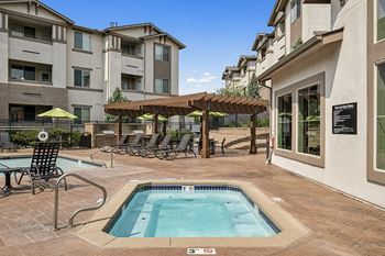 Heated spa - First and Main Apartments