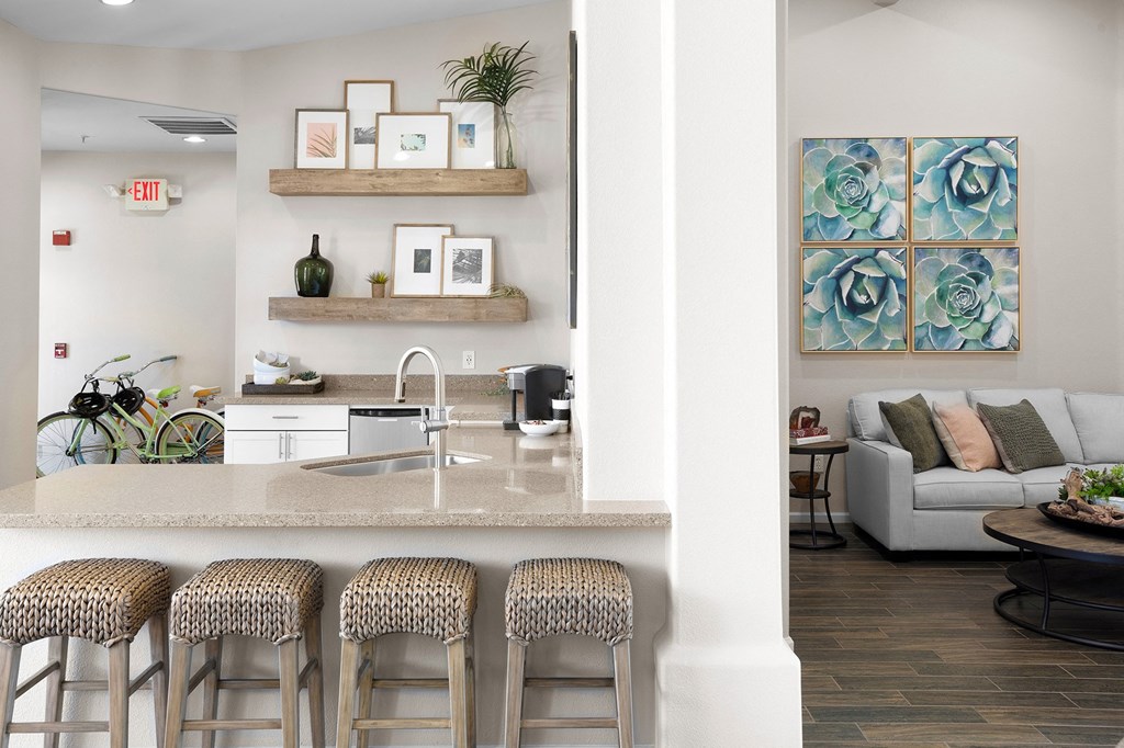 Ample seating in clubhouse - Arrowhead Landing Apartments