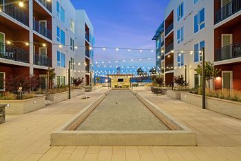 La Via bocce ball court