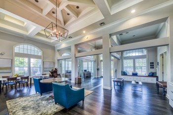 Courtney Station Apartments - Resident clubhouse social area Courtney Station Apartments - Resident clubhouse social area - Photo Gallery 3