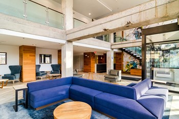 Resident clubhouse with ample seating - Eitel Apartments - Photo Gallery 3