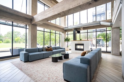 Resident clubhouse - Eitel Apartments