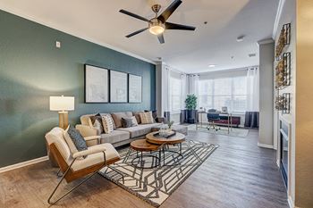 Wood-style flooring in select units - Emmersyn at Lone Tree
