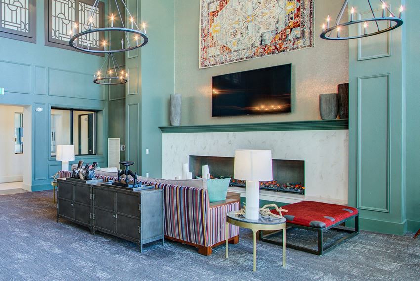 Rise at 2534 lobby interior - Photo Gallery