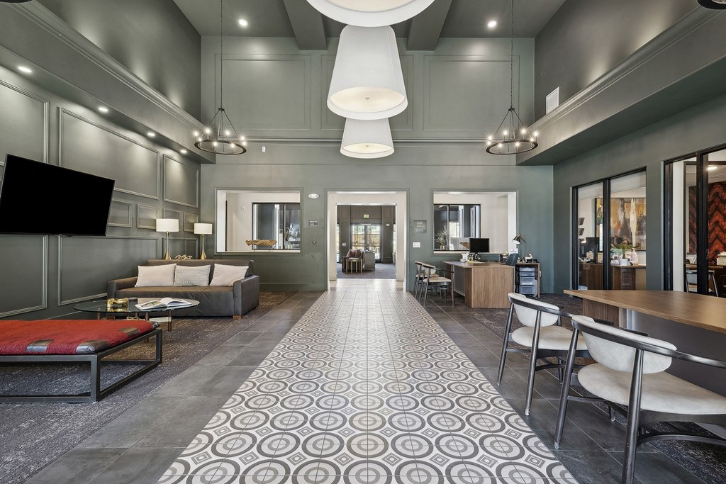 Resident clubhouse greatroom - Rise at 2534