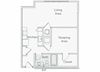 Element 29 A04 studio floor plan
