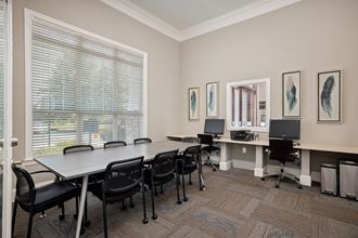 Carrington Place at Shoal Creek - Resident business center Carrington Place at Shoal Creek - Resident business center - Photo Gallery
