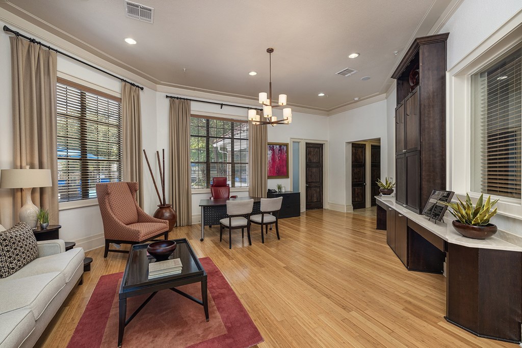 Clubhouse social area - DeLayne at Twin Creeks