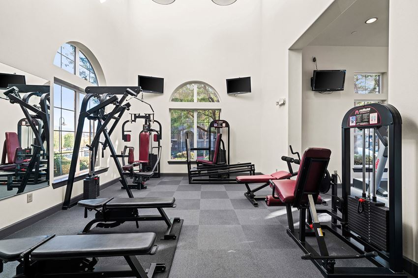 Foothills at Old Town Apartments fitness center