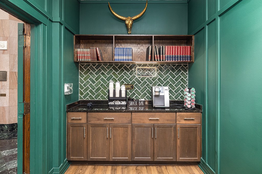 Resident coffee bar - The Kirby