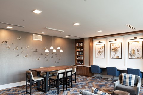 The Airdrie at Paoli Station conference table