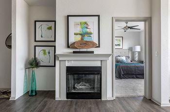 A fireplace in every unit - Emmersyn at Lone Tree