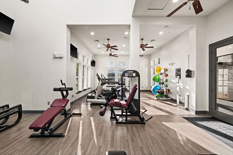 State-of-the-art fitness center - Foothills at Old Town Apartments