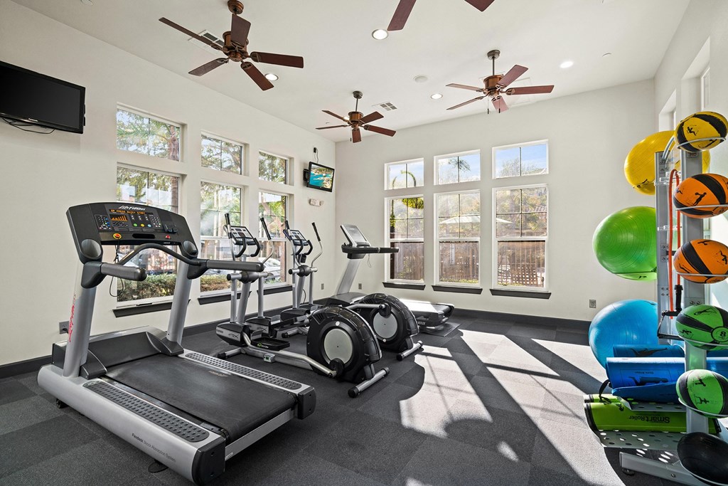 Foothills at Old Town Apartments fitness center