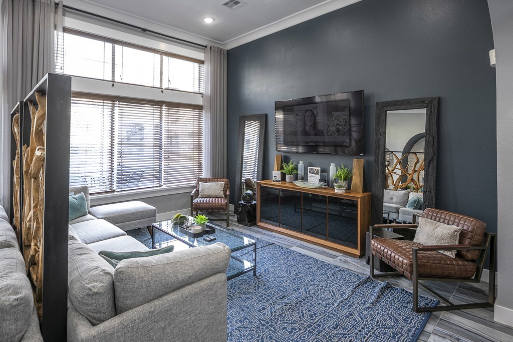 The Retreat at Cinco Ranch clubhouse seating area