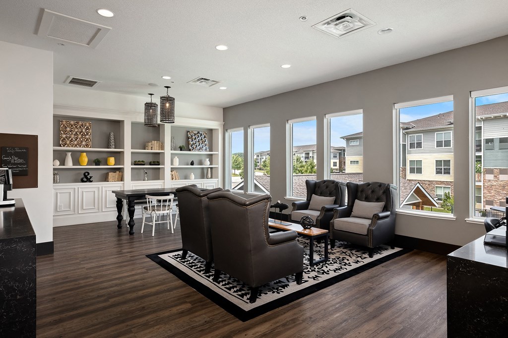 The Haven at Shoal Creek - Business center with conference area