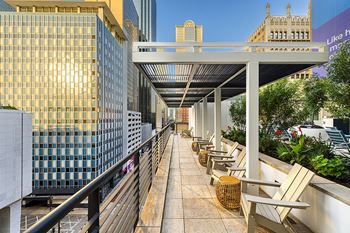 9th floor sky lounge with ample seating