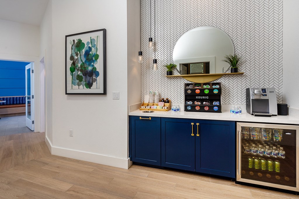 The Cascades Apartments coffee bar