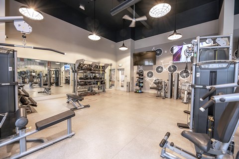 State-of-the-art fitness center - Talavera Apartments