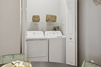Washer/dryers in every unit - Emmersyn at Lone Tree