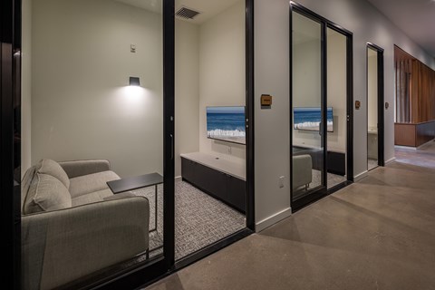 Private work pods - Willow Apartments