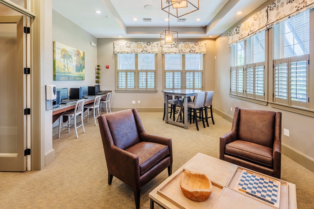 Windward Long Point Apartments - Resident business center