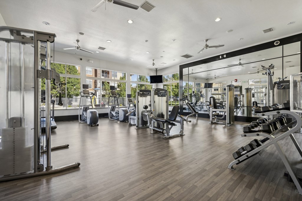 State-of-the-art fitness center - Acadia at Cornerstar Apartments