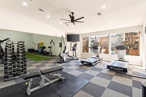 24-hour fitness center - Arrowhead Landing Apartments