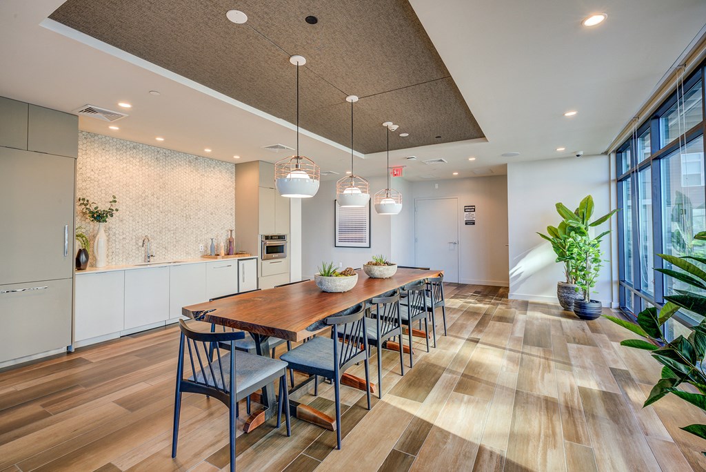 Clubhouse oven with ample seating - BLVD at Revere Beach