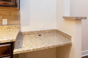 Built-in computer desks in select units - DeLayne at Twin Creeks