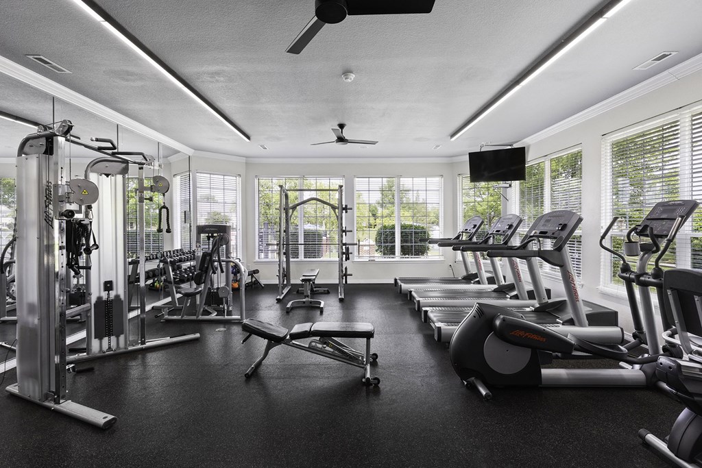 State-of-the-art fitness center - The Gardens at Polaris