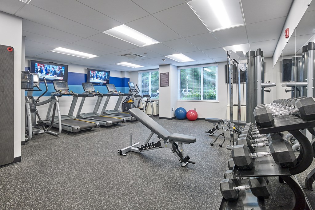 Hill House on Chestnut Hill - Resident fitness center Hill House on Chestnut Hill - Resident fitness center