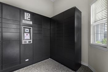 Electronic parcel locker system - The Gardens at Polaris