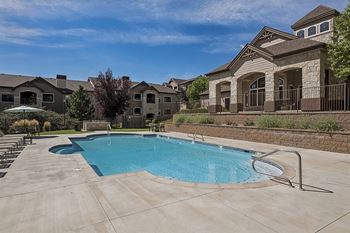Heated resort-style swimming pool - Grand Centennial Apartments