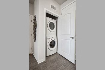 Front-loading washer/dryers - Enclave at Cherry Creek