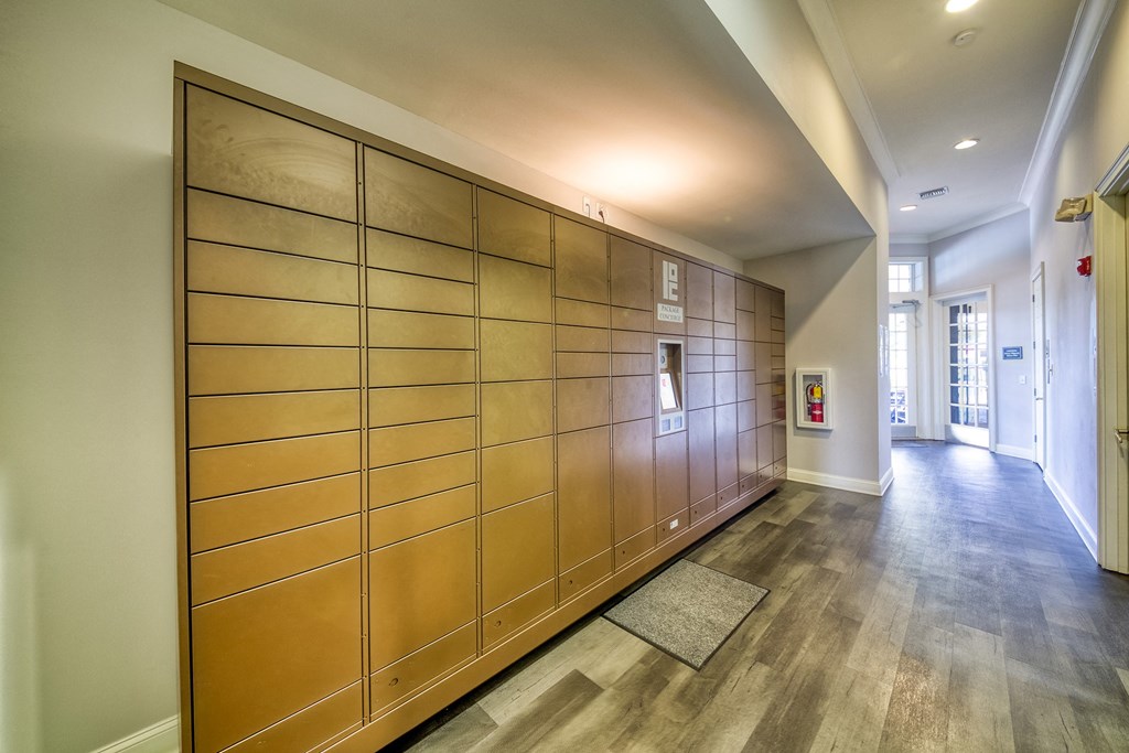 Courtney Station Apartments - Electronic parcel locker system