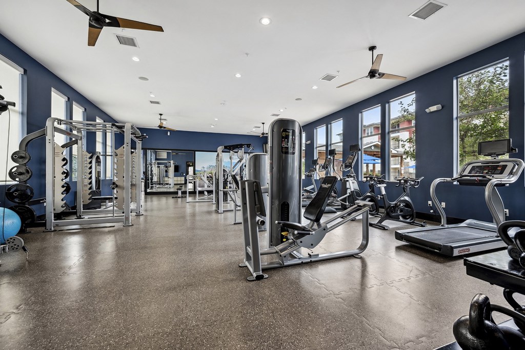 State-of-the-art fitness center - Enclave at Cherry Creek