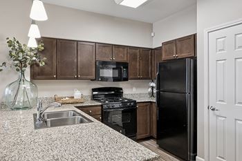 Gas stove and dryers - First and Main Apartments