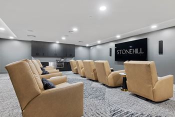 Theater room - Stonehill at West Orange