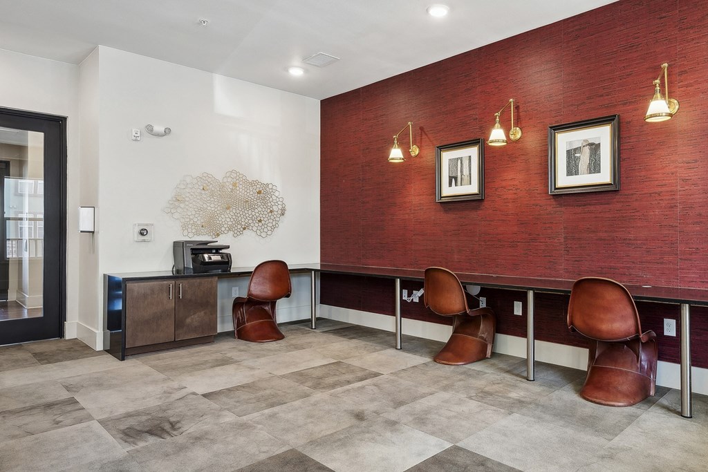 Laptop and printer station - Rise at 2534